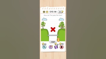 brain test level 238 how can Tom jump this time