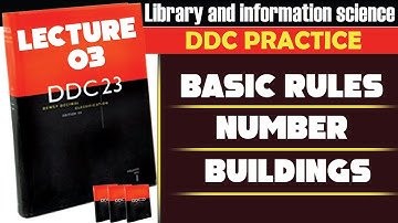 DDC Practice Leacture-3 Urdu/Hindi|Dewey Decimal Classification|LIS URDU