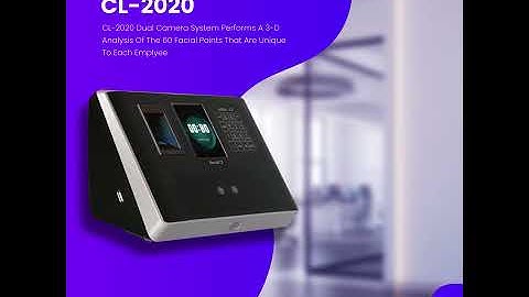 Face Recognition and Fingerprint Attendance Machine - Cloud CL-2020 - NEDO CORPORATION