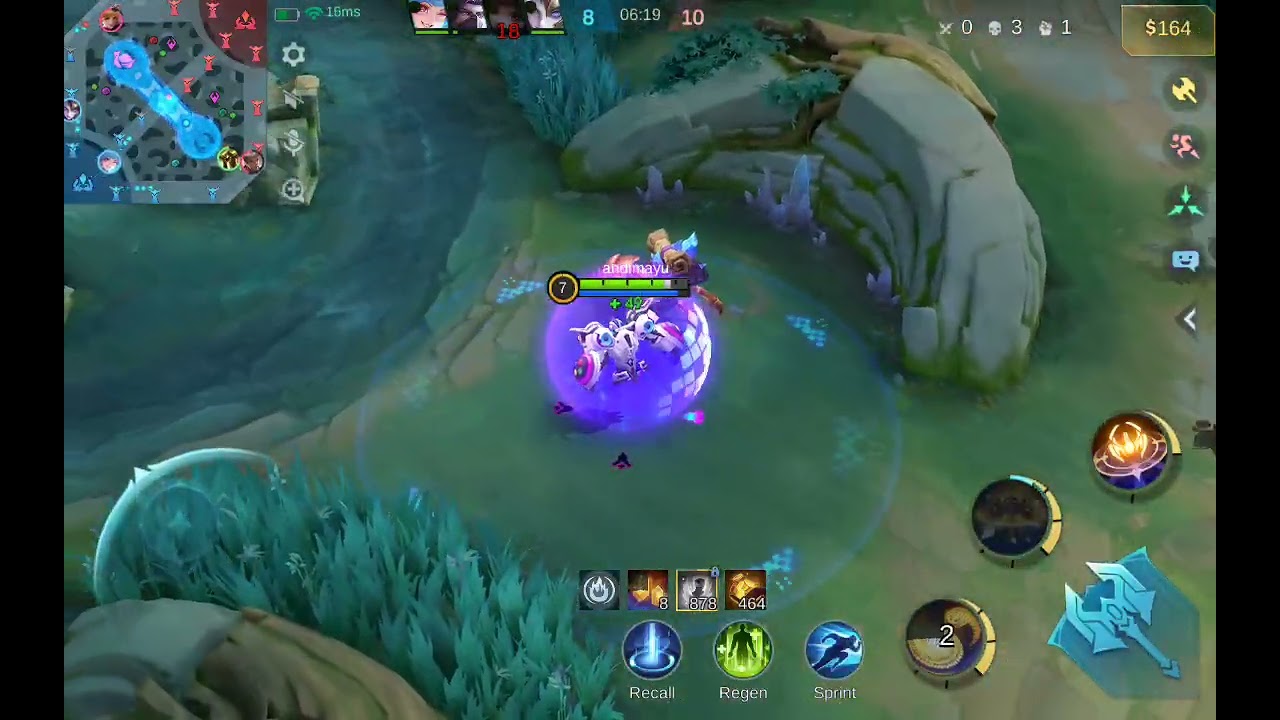 Wkwkwk aku semangat banget pake Skin Trial 🤣 | Mobile Legends Bang Bang