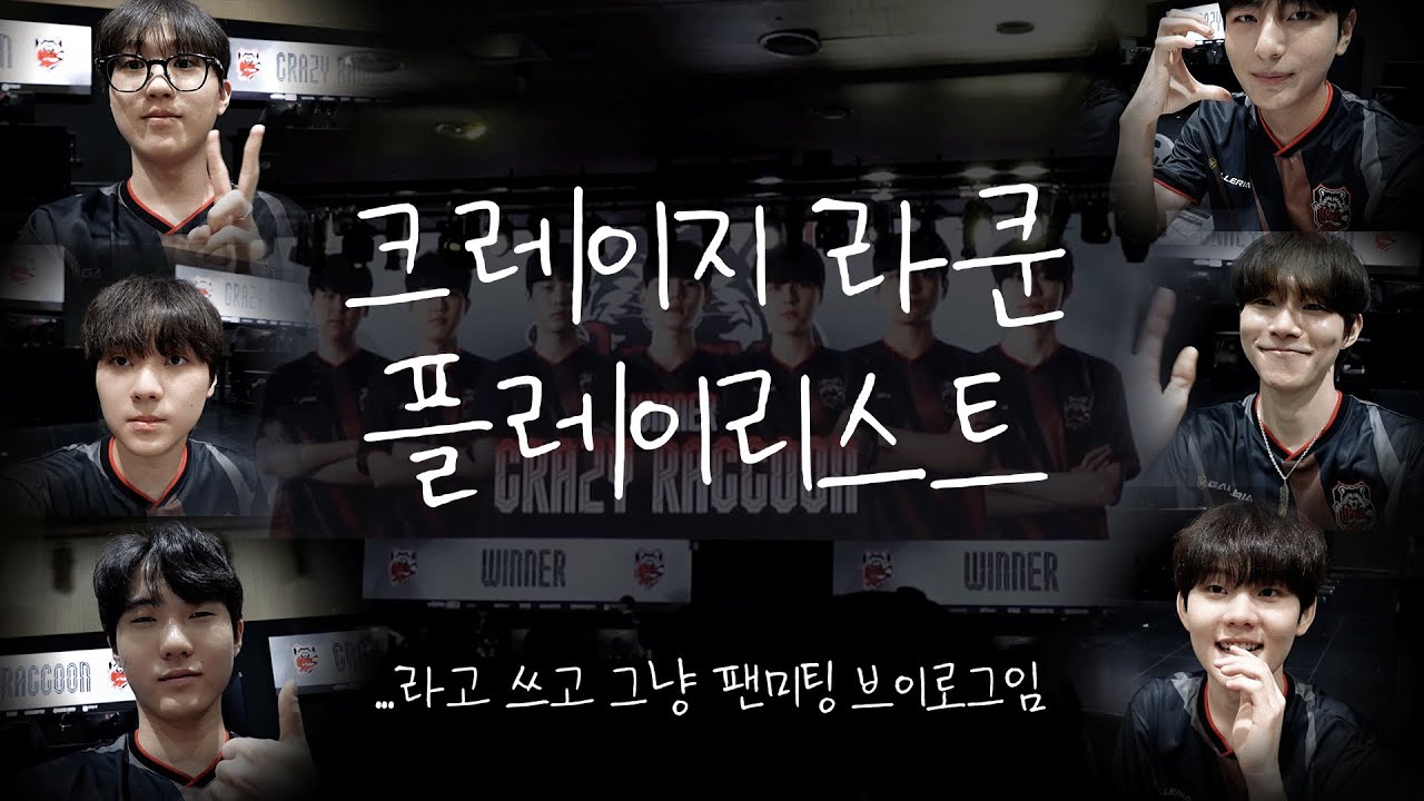 [Vlog] 오버워치 공식 팬미팅을 가다! | 크레이지 라쿤 플레이리스트