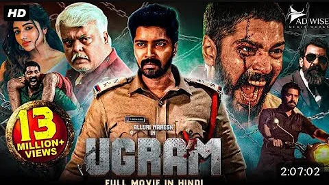 Allari Naresh's UGRAM (2023) New Released Full Hindi Dubbed Movie | Mirnaa Menon | South Movie 2023