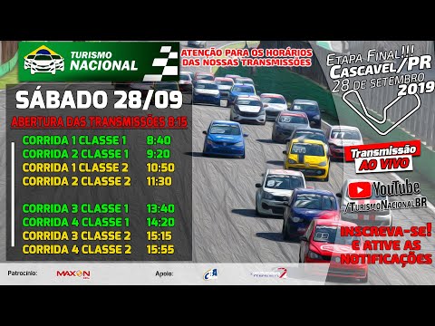 ETAPA 06 - CORRIDAS 1 E 2 CLASSE 2 | CASCAVEL/PR - TURISMO NACIONAL