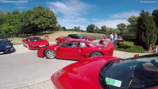 Ferrari f40 pulling away -
