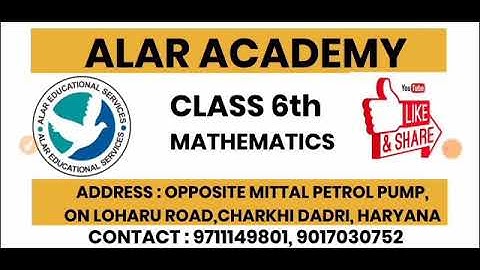 ALAR ACADEMY|CLASS 6|Mathematics|CHAPTER 4| INTEGERS| EXERCISE 4.3| PART 5