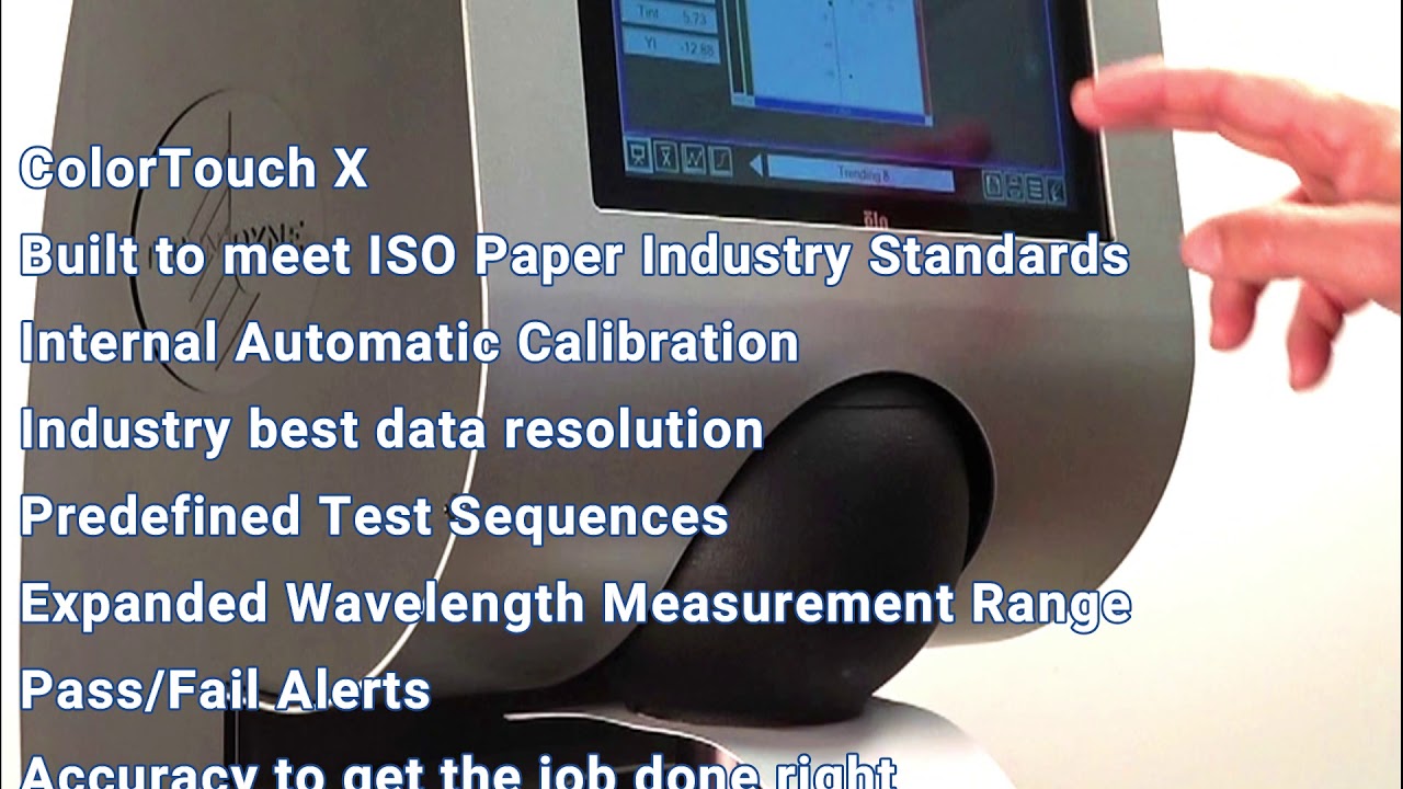 Accuracy Delivered from Color Touch X
