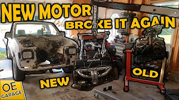 Hardbody D21 SBC Build Part VIII: Twin Turbos = Broken Motor
