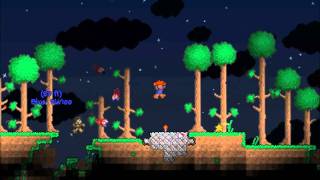 Lets Play Terraria Pt. 6 Stars Fall For Us All The Time.
