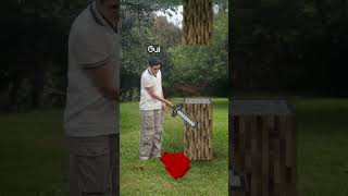 Minecraft Real Life Survival Mode - Minecraft Tiktok Trend 2025