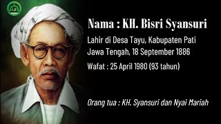 Biografi Singkat Kh bisri Syansuri Keahlianya Dalam Fiqih Atau Hukum Islam
