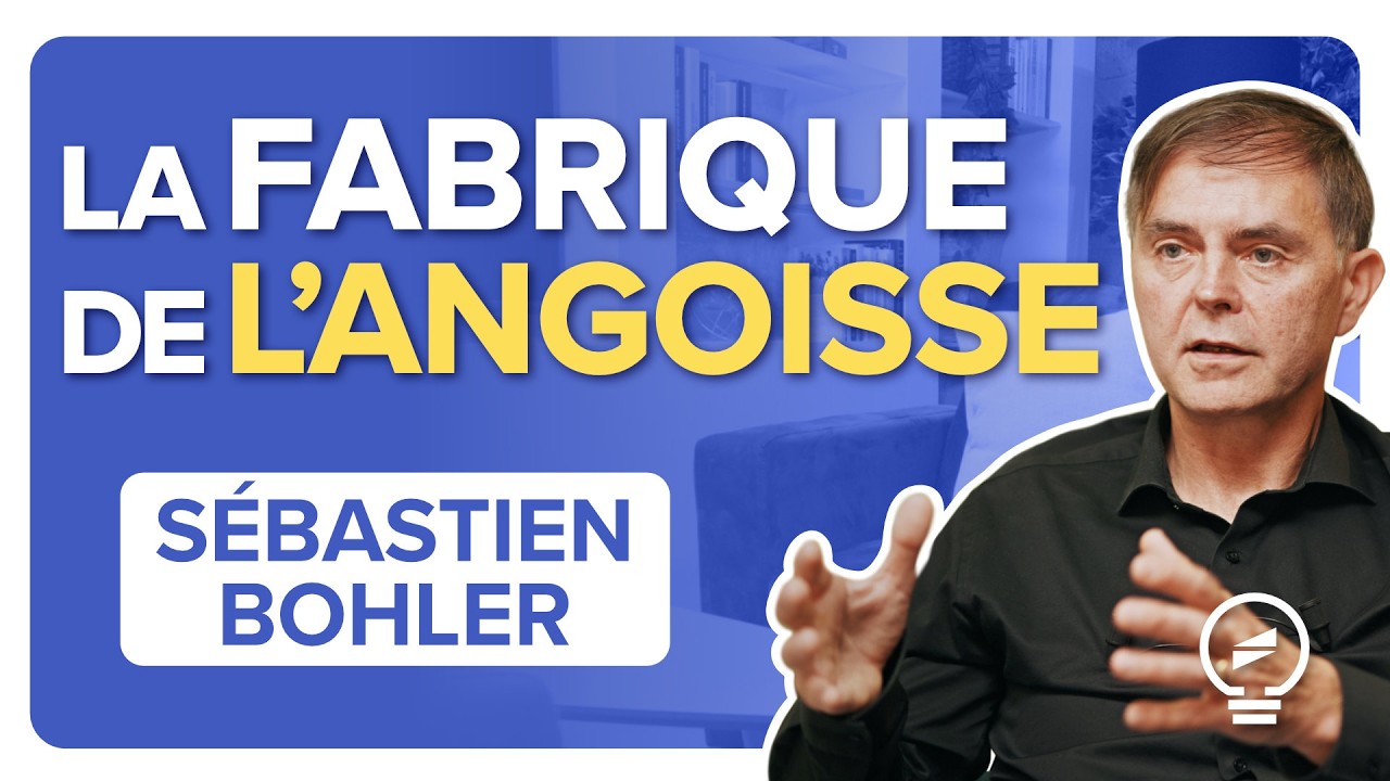 « CE QUI SERAIT ANORMAL, C'EST QUE VOUS NE SOYEZ PAS ANXIEUX » - Sebastien Bohler