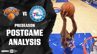 Knicks Fall To 76ers In First Preseason Game | New York Knicks