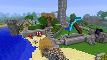 Minecraft Beta World Tour (1.5 Years!) - Beta 1.7.3