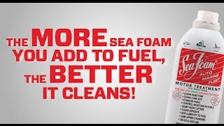 Using high cleaning concentrations of Sea Foam in fuel systems