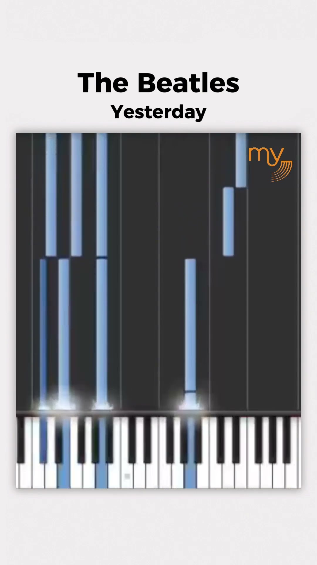 Yesterday (The Beatles) - Easy Piano Tutorial - YouTube