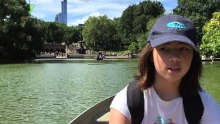 Row Your Boat In Central Park New York