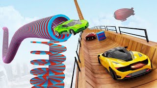 Mega Ramp Car Stunt Master Simulator - GT Impossible Sport Car Racing - Android GamePlay Ep23