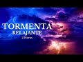 Relax total de la mente 2 h de tormenta relajante  sin anuncios 