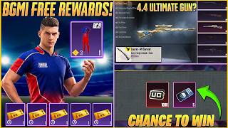 😱 HURRY UP! FREE RCB JERSEY IN BGMI || CHANCE TO WIN 1000 UC & 6 COUPONS || 4.4 NEW ULTIMATE SPIN. screenshot 2