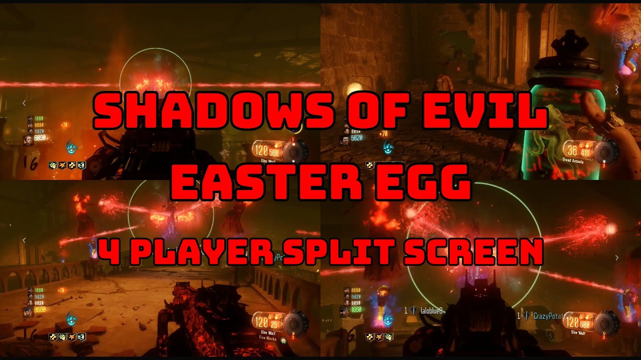 Black Ops 3 Shadows Of Evil Easter Egg 2 Players Black Ops 3 Zombies - Completing Shadows of Evil Easter Egg in 4 Player