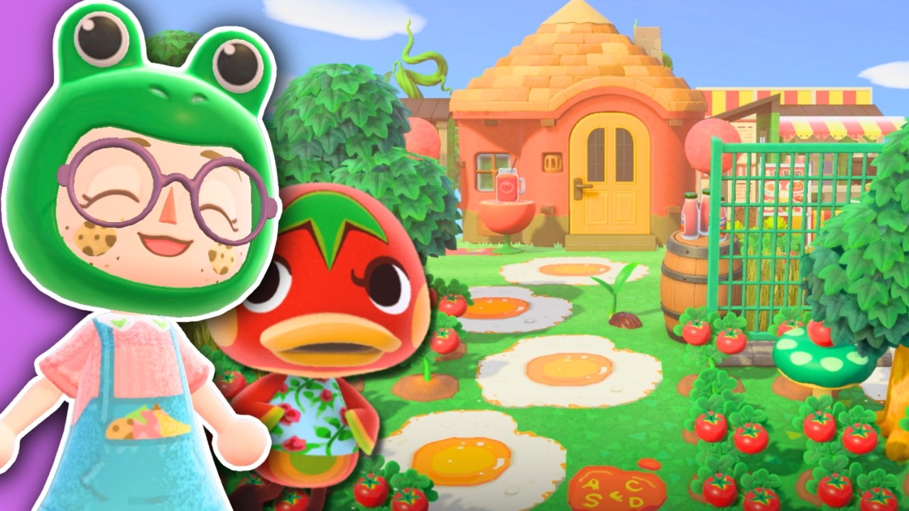 Play: Ketchup's Best Yard Ever: a calm Animal Crossing island build