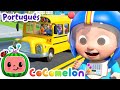 As Rodas do Ônibus de Halloween! | COCOMELON HALLOWEEN! | Músicas Infantis em Português