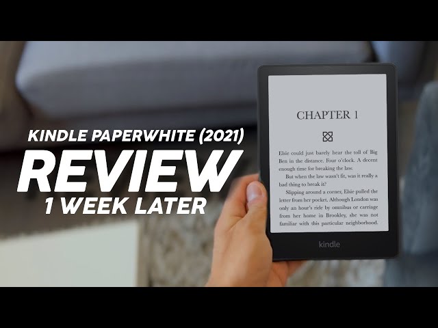 Kindle Paperwhite (Signature Edition) Review: The PERFECT E