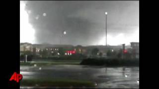 Raw Video: Amateur Captures Massive Ala. Tornado