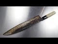 How to restore Broken and Rusty Japanese Knife