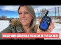 Wishouse rechargeable walkie talkies review  2 way radios for adults