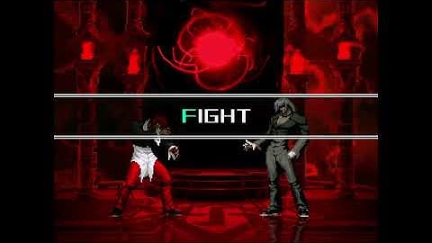 KOF Random Flash Clone Kyo/Iori Team [real play] vs KOFM Bosses