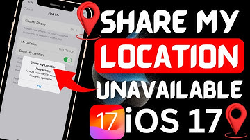 Vaste ✅ Mijn locatie delen niet beschikbaar (iOS 17) | Kan geen verbinding maken met de server, p...