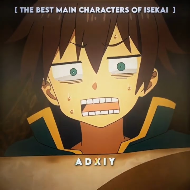 Best Main 💀 Characters Of Isekai Anime | Subaru X Kazuma X Rimuru X Shadow 🔥 | Rezero Manga/Ln Edit