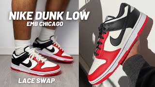 Nike Dunk Low x NBA EMB Chicago 75th Anniversary | review & on feet
