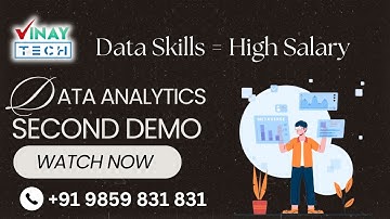 Data Analyst Second Demo Scenarios | 9th Dec 2025 | Vinay Tech