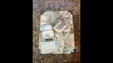 EASY BEGINNERS MINI ALBUM PART 1 STAMPERIA MUSIC SHELLIE GEIGLE JS HOBBIES