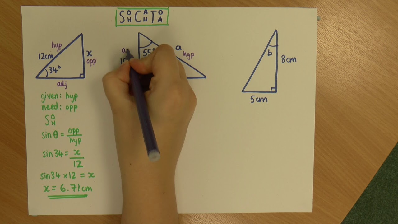 trigonometry-finding-missing-sides-and-angles-youtube