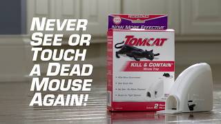 How to Catch and Kill Mice Using the Tomcat® Kill & Contain Mouse Trap