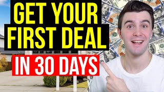 30 Day Action Plan to Your First Wholesaling Deal (Step by Step)