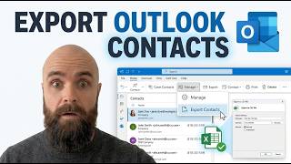 Export Outlook Contacts Easily [Practical Guide]