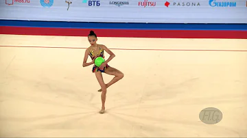 LIN Angeline (SGP) - 2019 Rhythmic Junior Worlds, Moscow (RUS) - Qualifications Ball