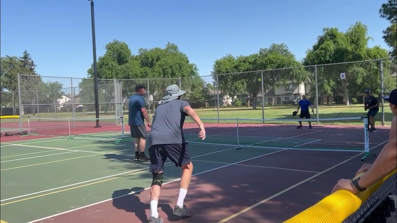 Chris Pickleball Tournament 2023 playoff for 1/2 YouTube