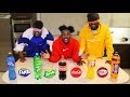 GUESS THAT SODA CHALLENGE! *Blindfold Taste Test*