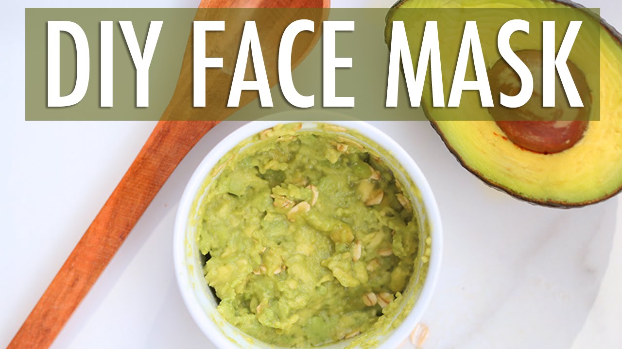 DIY Avocado Mask for Clear Skin - YouTube