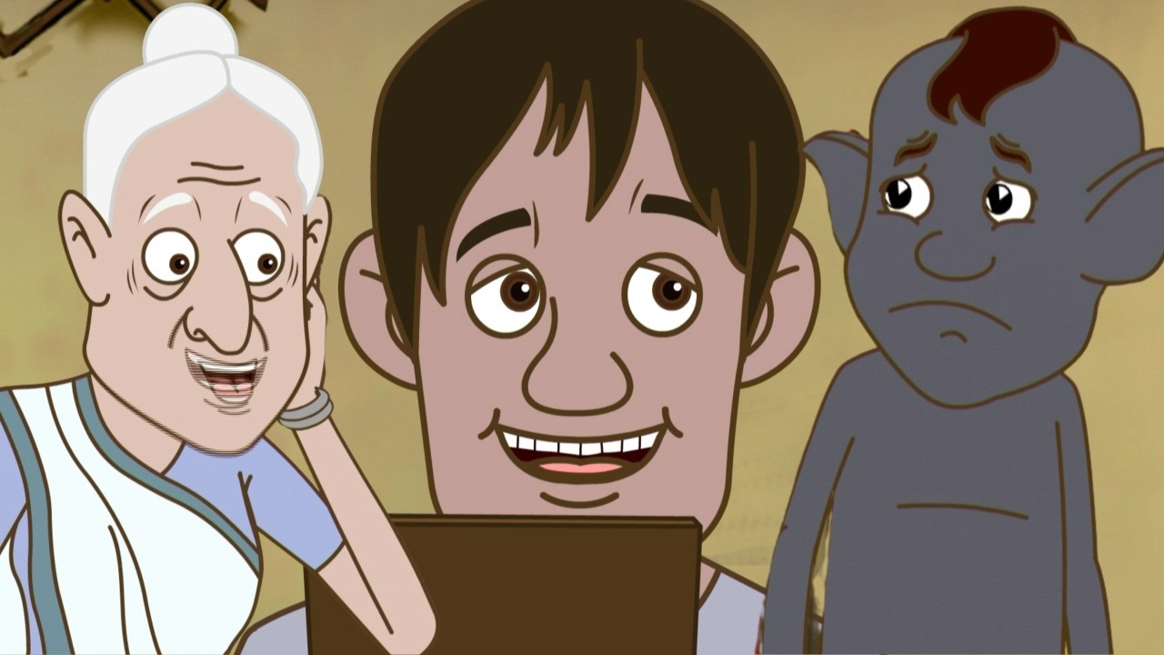 Lullu करेगा गांव वालों की मदद 🤝🌾🔥 | Lullu the ghost | Desitoons