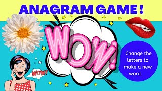 Test Your Brain With The Anagram Quiz| #1 |Brain game💎 screenshot 3