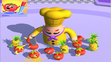 "Fruit Rush 🍇🍎🍍 Max Level - All Levels Gameplay (iOS & Android) Walkthrough Part 1" ✅