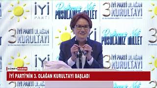 İyi̇ Parti̇ni̇n 3 Olağan Kurultayi Başladi