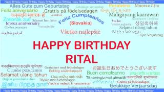 Rital   Languages Idiomas - Happy Birthday