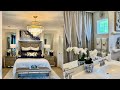 New summer  decorate with me  bedroom  bathroom  chinoiserie chic glam style homedecor